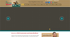 Desktop Screenshot of constructionbyrcs.com
